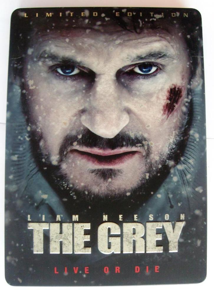 The Grey (originele dvd) Liam Neeson - metalcase, Cd's en Dvd's, Dvd's | Thrillers en Misdaad, Zo goed als nieuw, Actiethriller