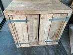 Steiger houten kage kast met deuren ideaal voor in veranda, Antiek en Kunst, Ophalen