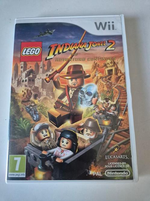 Lego Indiana Jones 2 Wii, Spelcomputers en Games, Games | Nintendo Wii, Zo goed als nieuw, Avontuur en Actie, 2 spelers, Vanaf 7 jaar