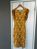 Gele bloemenjurk van Wal G - Maat M, Maat 38/40 (M), Geel, Ophalen of Verzenden, Zo goed als nieuw