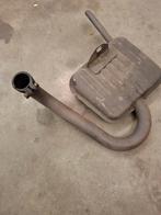 Uitlaat Vespa largeframe 8"., Motoren, Onderdelen | Oldtimers, Ophalen of Verzenden, Gebruikt