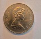 Herdenkingsmunt Elizabeth & Philip – 25 jarig huwelijk, Ophalen of Verzenden, Overige landen