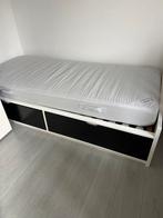 Eenpersoonsbed 90x200 met lattenbodem, Ophalen, Gebruikt, 90 cm, Eenpersoons