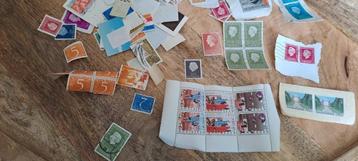 Nederlandse postzegels ongestempeld en gestempeld  beschikbaar voor biedingen