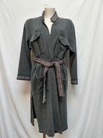 Avdw coat jas vest grijs taille riem, Ophalen of Verzenden, Zo goed als nieuw, Grijs, Boven de knie