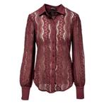 Mi Piace MP202352 | kanten blouse | Burgundy, Mi Piace, Overige kleuren, Maat 42/44 (L), Nieuw