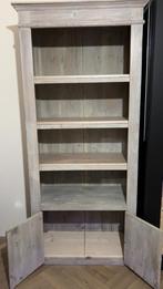 Brocante kast met planken en klein kastje ( moet snel weg), Huis en Inrichting, Ophalen, Met deur(en), 50 tot 100 cm, Zo goed als nieuw