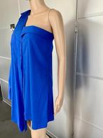 E710 Gaultier maat 40=M designer blouse top tuniek blauw, Maat 38/40 (M), Blauw, Ophalen of Verzenden, Zo goed als nieuw