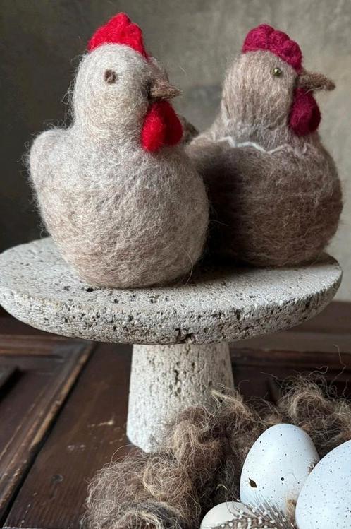 Doe het zelf (diy) pakketje kip, Hobby en Vrije tijd, Vilt, Nieuw, Gebruiksvoorwerp, Wolvilt, Ophalen of Verzenden