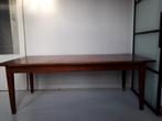 Massief teak houten tafel, 200 cm of meer, Gebruikt, Rechthoekig, Ophalen