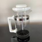 BMF  cafetière – '70 – wit kunststof & glas, Verzenden, Huis en Inrichting