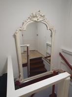 antieke grote spiegel, Antiek en Kunst, Ophalen, Rechthoekig, 100 tot 150 cm, 150 tot 200 cm