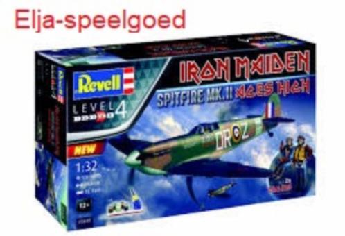 Revell 1:32 SPITFIRE Mk.V Iron maiden 5688 modelbouw, Hobby en Vrije tijd, Modelbouw | Vliegtuigen en Helikopters, Nieuw, Vliegtuig