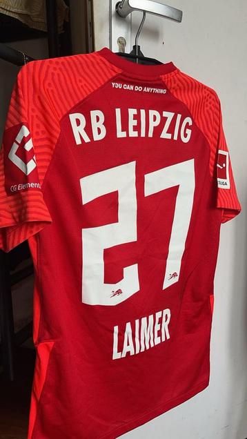Gesigneerd RB Leipzig Shirt - Konrad Laimer beschikbaar voor biedingen