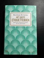 Het Grote Etiquetteboek - Beatrijs Ritsema, Ophalen of Verzenden, Zo goed als nieuw, Nederland