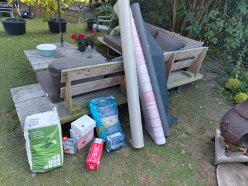 Diverse bouwmaterialen liefst in een koop weg beschikbaar voor biedingen