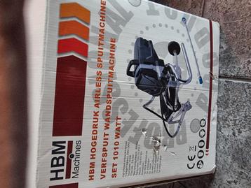 HBM spuitverf machine wanden/plafond beschikbaar voor biedingen