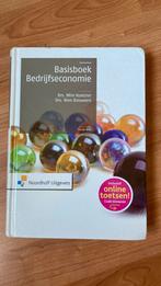 Wim Koetzier - Basisboek bedrijfseconomie, Wim Koetzier; Rien Brouwers, Ophalen of Verzenden, Management, Zo goed als nieuw