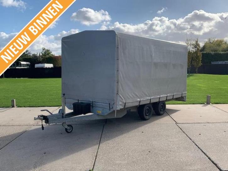 Saris huifwagen 4x2x2 TOPSTAAT MARGE, Auto diversen, Aanhangers en Bagagewagens, Gebruikt