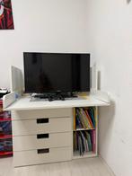 Kinderbureau met opbergruimte, Kunststof, Zo goed als nieuw, Minder dan 100 cm, 50 tot 75 cm