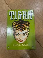 Emaille bord tigra king size, Verzamelen, Ophalen, Reclamebord