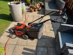 HUSQVARNA LC 141 VLI met 2 X GROTE ACCU OPLa, Tuin en Terras, Ophalen, Cirkelmaaier, Gebruikt, Accu-grasmaaier