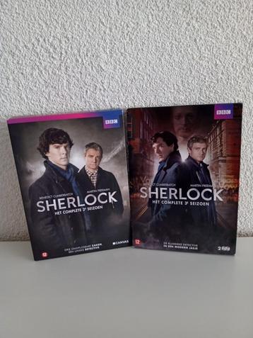 DVD'S van SHERLOCK, Het Complete 2de en 3e Seizoen  beschikbaar voor biedingen