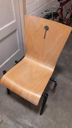 12x houten stoel, Huis en Inrichting, Stoelen, Ophalen, Gebruikt, Bruin, Vijf, Zes of meer stoelen