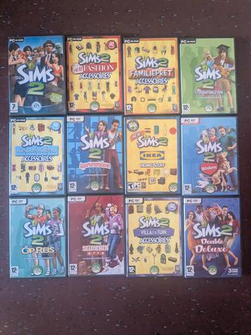 Sims 2 + 11 Uitbreidingen - PC beschikbaar voor biedingen