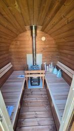 2,5M Barrel Sauna Gratis Levering en Plaatsing, Ophalen of Verzenden, Nieuw, Complete sauna