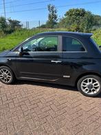 Fiat 500 1.2 C 2008 Zwart, Auto's, Voorwielaandrijving, 1242 cc, 4 cilinders, 840 kg