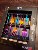 12 Sola gekleurde gebaksvorkjes ('Ibiza'), Ophalen, Nieuw, Overige materialen