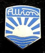 Albion broche- lichtblauw, Verzenden, Nieuw, Transport, Speldje of Pin