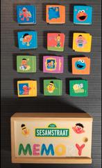 Houten Memo spel sesamstraat, Ophalen of Verzenden