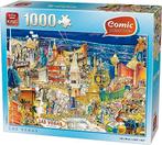 King Legpuzzel 1000 stukjes :Las Vegas, Ophalen, 500 t/m 1500 stukjes, Gebruikt, Legpuzzel