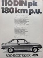 Advertentie Ford Escort Rs 2000, Ophalen of Verzenden, Gelezen, Ford