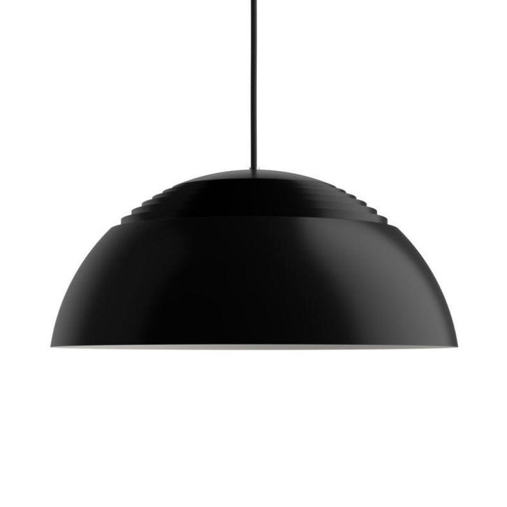 Hanglamp Louis Poulsen AJ Royal 500 Arne Jacobsen zwart, Huis en Inrichting, Lampen | Hanglampen, Zo goed als nieuw, Minder dan 50 cm