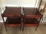 2 kleine bijzettafeltje/nachtkastjes, Antiek en Kunst, Antiek | Meubels | Tafels, Ophalen
