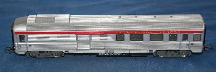 Jouef H0 5550 TEE bagage/ sluit wagen., Hobby en Vrije tijd, Modeltreinen | H0, Gebruikt, Wagon, Gelijkstroom, Jouef, Analoog