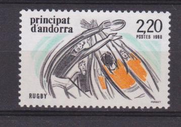 TSS Kavel  3810164 Frans Andorra Postfris minr 389 sport   beschikbaar voor biedingen