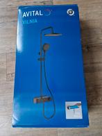 Avital regendoucheset Vilnia met 3 straalsoorten, Ophalen of Verzenden, Nieuw, Douche