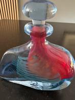 Fles met dop glas apart model, Antiek en Kunst, Antiek | Glas en Kristal, Verzenden
