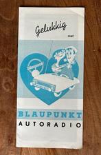 Foldertje Blaupunkt Oldtimer Autoradio, Auto diversen, Handleidingen en Instructieboekjes, Ophalen of Verzenden