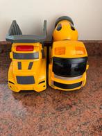 Speelgoed vrachtwagens, Ophalen, Gebruikt