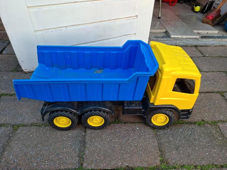 Vrachtwagen en shovel, Kinderen en Baby's, Speelgoed | Speelgoedvoertuigen, Zo goed als nieuw, Ophalen