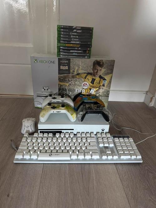 Xbox one, Computers en Software, Toetsenborden, Zo goed als nieuw, Qwerty, Bedraad, Toetsenbord en muis-set, Ophalen of Verzenden