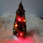 Kerstboom met verlichting, kerstdorp, typisch Hollands, Diversen, Kerst, Ophalen of Verzenden