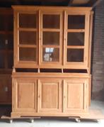 Showroommodel Teak Buffetkast 160 cm, Huis en Inrichting, Kasten | Buffetkasten, Ophalen, 200 cm of meer, Glas, 150 tot 200 cm