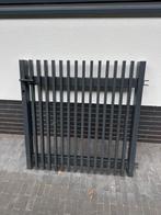 Schitterend tuinhek poedercoat/ antraciet, Tuin en Terras, Tuinhekken en Hekwerk, Ophalen, Zo goed als nieuw, IJzer, Tuinhek