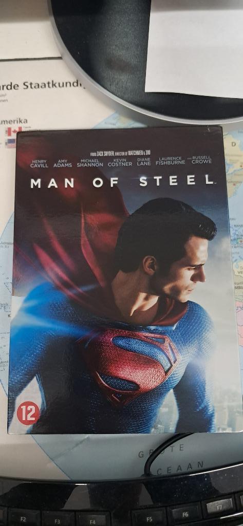 Man Of Steel dvd, Cd's en Dvd's, Dvd's | Actie, Zo goed als nieuw, Actie, Vanaf 12 jaar, Ophalen of Verzenden